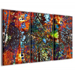 Quadro Poster Tela Abstract Colored 120x90