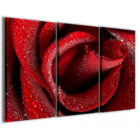 Quadro Poster Tela Red Rose III 120x90 - 1