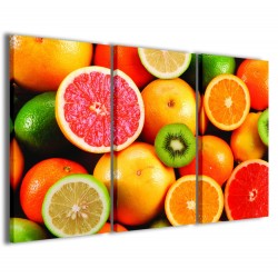 Quadro Poster Tela Mixed Fruit II 120x90 - 1