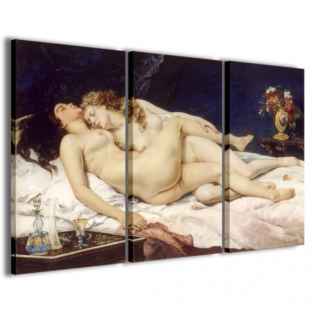 Quadro Poster Tela Gustav Courbet 120x90 - 1