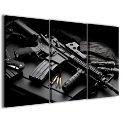 Quadro Poster Tela Army Soft Air 120x90 - 1