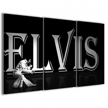 Quadro Poster Tela Elvis Live 100x70 - 1