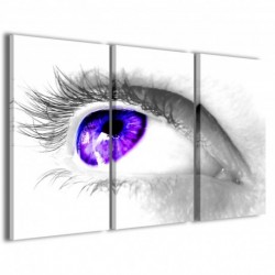 Quadro Poster Tela Eye 100x70 - 1