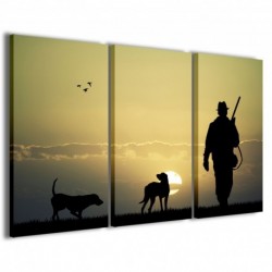 Quadro Poster Tela Hunting I 100x70