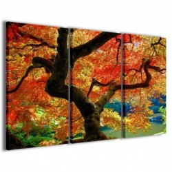 Quadro Poster Tela Maple Webbed 100x70 - 1