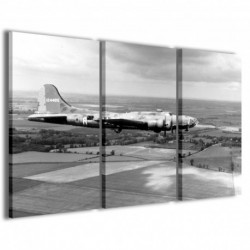 Quadro Poster Tela Memphis Belle Bombardiere 100x70