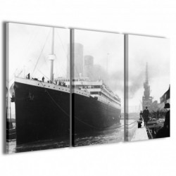 Quadro Poster Tela Titanic Real Image 100x70