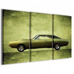 Quadro Poster Tela Vintage Car 100x70