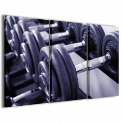 Quadro Poster Tela Workout 100x70