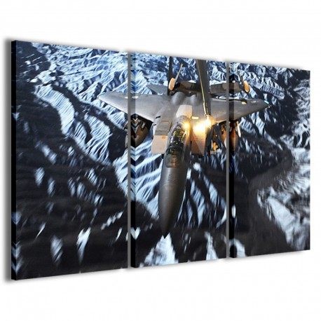 Quadro Poster Tela Aircraft Jet 100x70 - 1