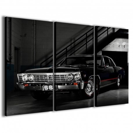 Quadro Poster Tela American Car 100x70 - 1