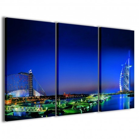 Quadro Poster Tela Dubai II 100x70 - 1