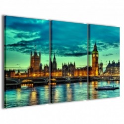 Quadro Poster Tela London Tower Bridge III 100x70