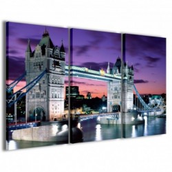 Quadro Poster Tela London Tower Bridge 100x70