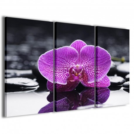 Quadro Poster Tela Orchidea Reflected III 100x70 - 1