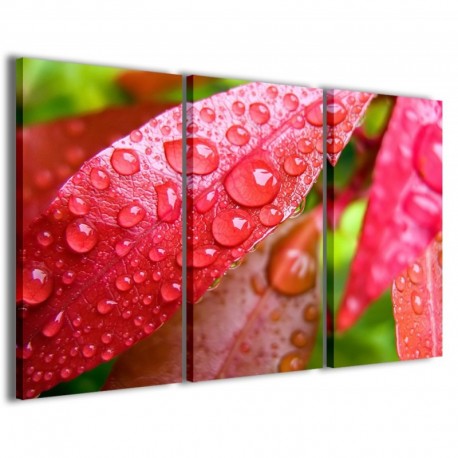 Quadro Poster Tela Red Rain 100x70 - 1