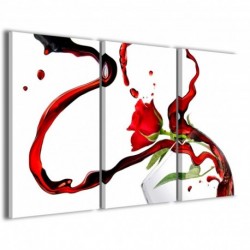 Quadro Poster Tela Rose Vine 100x70