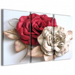 Quadro Poster Tela Shabby Chic II 100x70