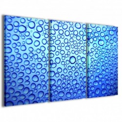 Quadro Poster Tela Bubble Water 100x70