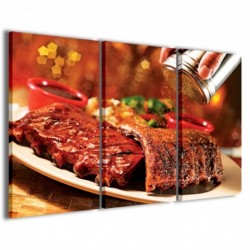 Quadro Poster Tela Carne I 100x70 - 1