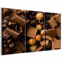 Quadro Poster Tela Chocolate 100x70 - 1