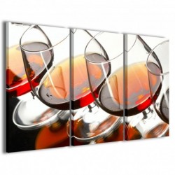 Quadro Poster Tela Composition of Wine 100x70