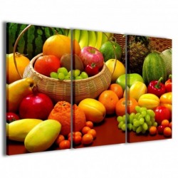 Quadro Poster Tela Fruit III 100x70