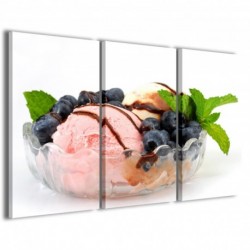 Quadro Poster Tela Ice Cream II 100x70 - 1