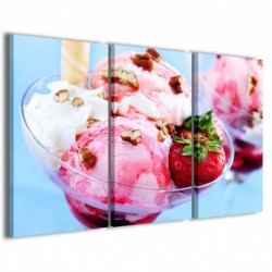 Quadro Poster Tela Ice Cream 100x70