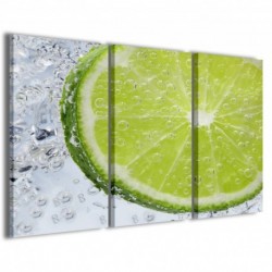 Quadro Poster Tela Lemon Refresh 100x70