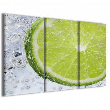 Quadro Poster Tela Lemon Refresh 100x70 - 1