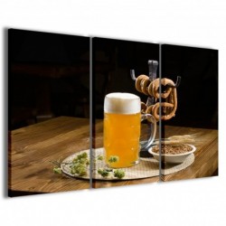 Quadro Poster Tela Mug_Beer_Light 100x70 - 1