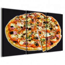 Quadro Poster Tela Pizza 100x70 - 1