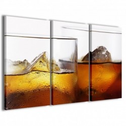 Quadro Poster Tela Whiskey II 100x70