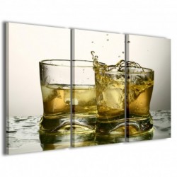 Quadro Poster Tela Whiskey 100x70