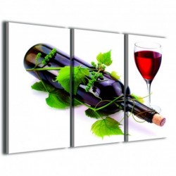 Quadro Poster Tela Wine I 100x70