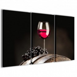 Quadro Poster Tela Wine II 100x70