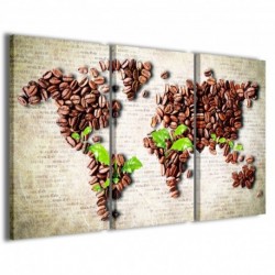 Quadro Poster Tela Caffe' X 100x70