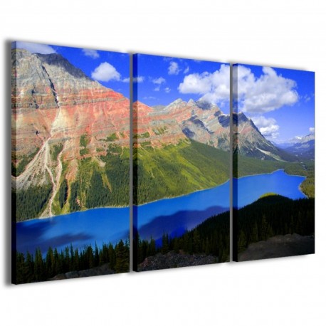 Quadro Poster Tela Canada Landscape 100x70 - 1