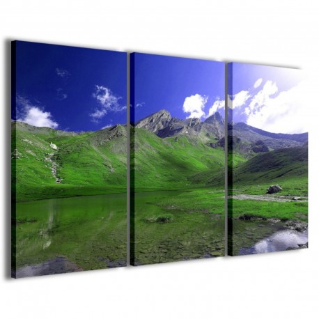 Quadro Poster Tela Charming Mountain 100x70 - 1