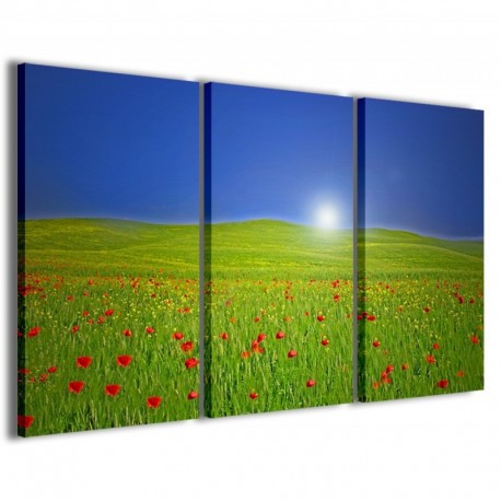 Quadro Poster Tela Light Tulips 100x70 - 1