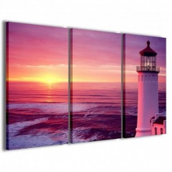 Quadro Poster Tela Lighthouse II 100x70 - 1