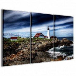 Quadro Poster Tela Lighthouse III 100x70 - 1