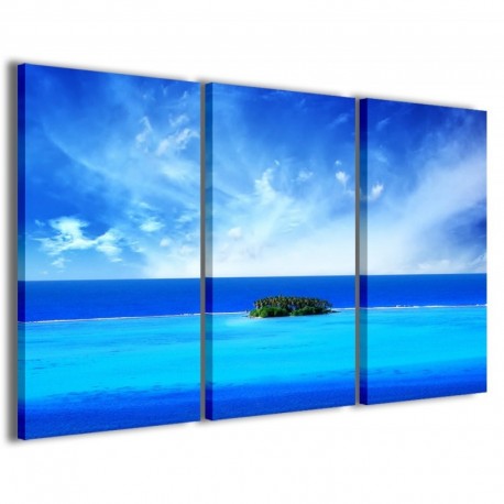 Quadro Poster Tela Magic Sea 100x70 - 1