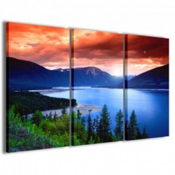 Quadro Poster Tela Nature Landscape I 100x70