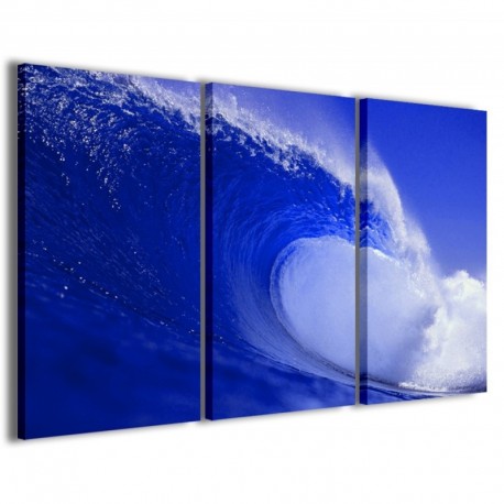 Quadro Poster Tela Ocean Roller 100x70 - 1