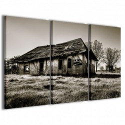 Quadro Poster Tela Old Cottage 100x70