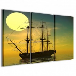 Quadro Poster Tela Old Ship Sail 100x70