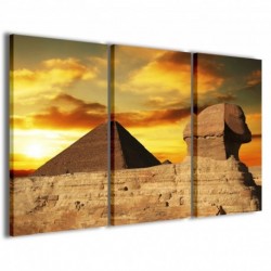 Quadro Poster Tela Pyramid 100x70