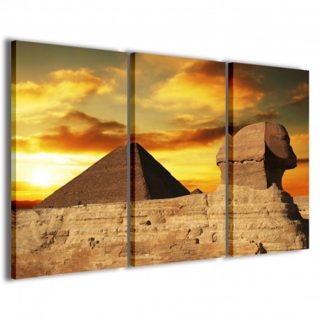 Quadro Poster Tela Pyramid 100x70 - 1